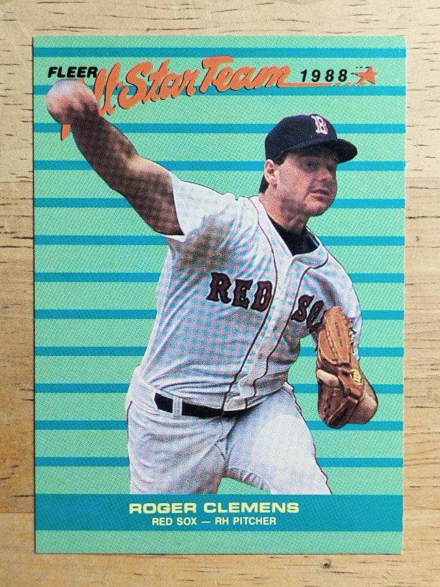 1988 Fleer All-Stars #4 Roger Clemens