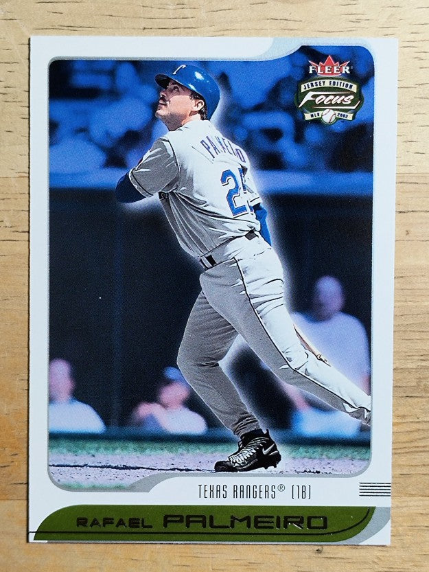 2002 Fleer Focus JE #109 Rafael Palmeiro