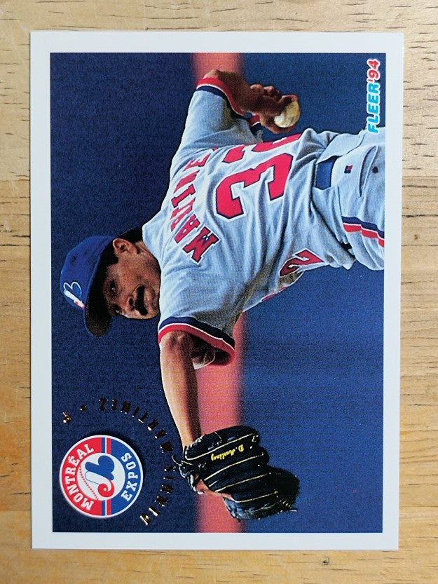 1994 Fleer #545 Dennis Martinez