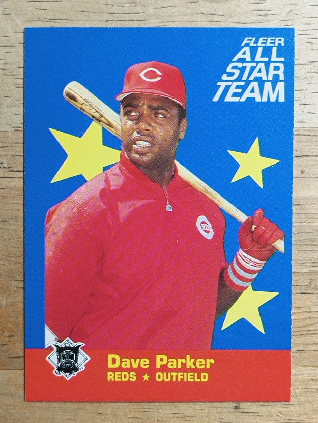 1986 Fleer All-Stars #6 Dave Parker