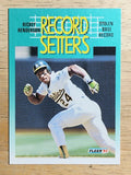 1992 Fleer #681 Rickey Henderson RS