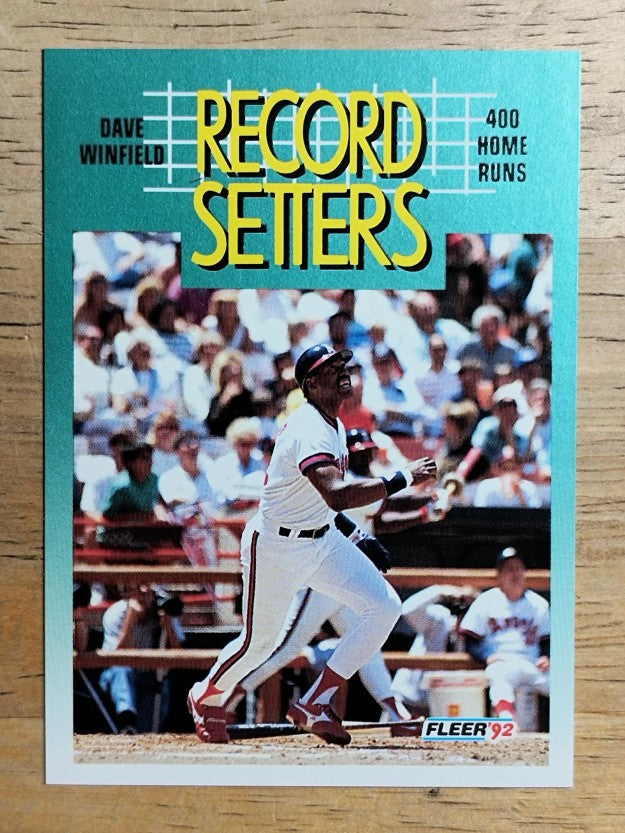 1992 Fleer #686 Dave Winfield RS