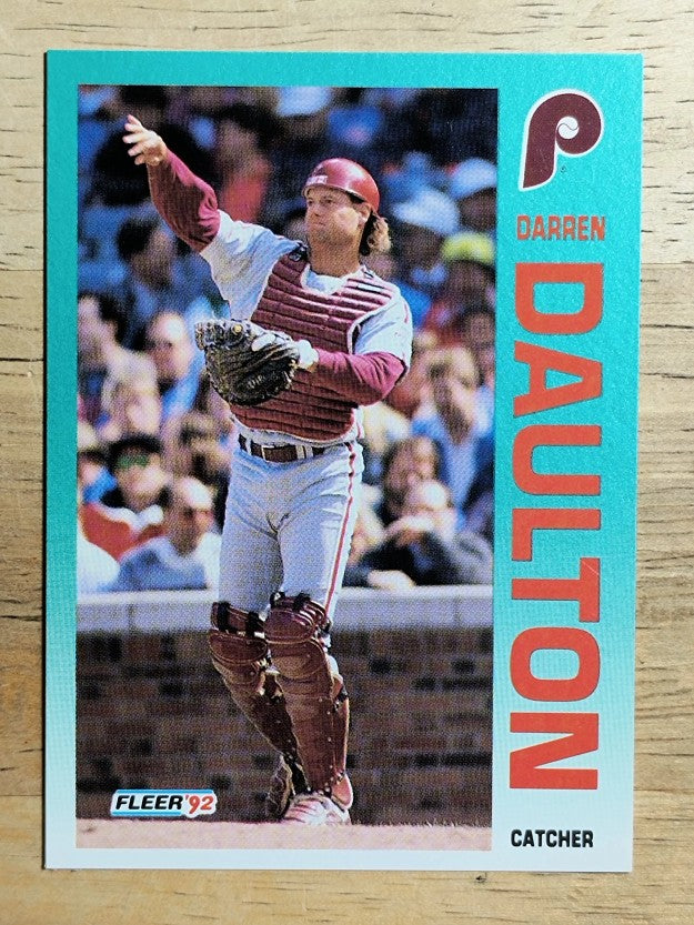 1992 Fleer #527 Darren Daulton