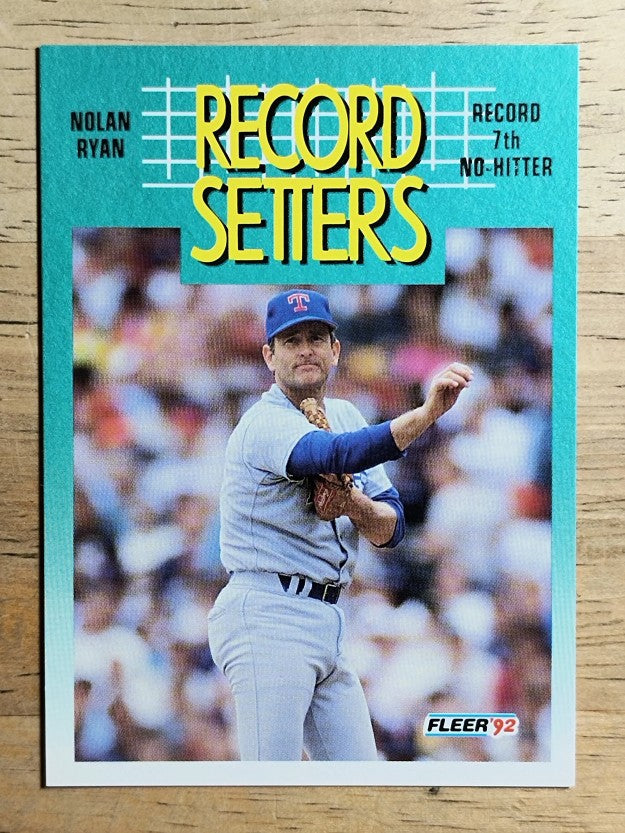 1992 Fleer #682 Nolan Ryan RS