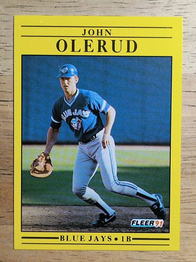 1991 Fleer #183 John Olerud