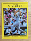 1991 Fleer #17 Mark McGwire