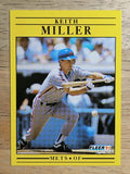 1991 Fleer #155 Keith Miller