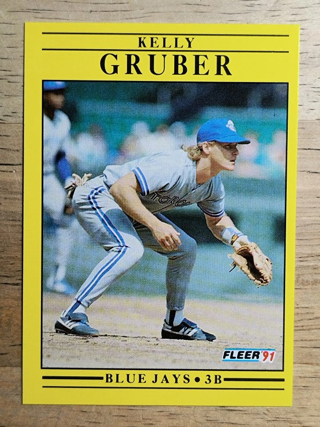1991 Fleer #175 Kelly Gruber