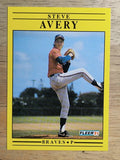 1991 Fleer #681 Steve Avery