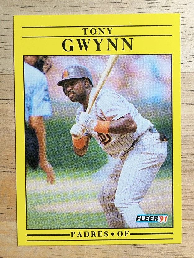 1991 Fleer #529 Tony Gwynn