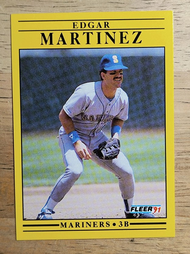 1991 Fleer #457 Edgar Martinez