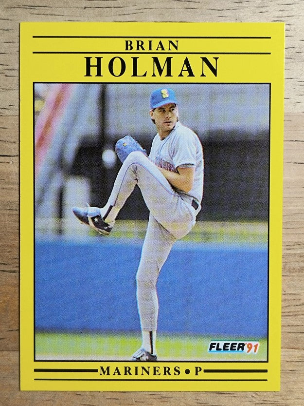 1991 Fleer #453 Brian Holman
