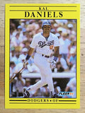 1991 Fleer #198 Kal Daniels