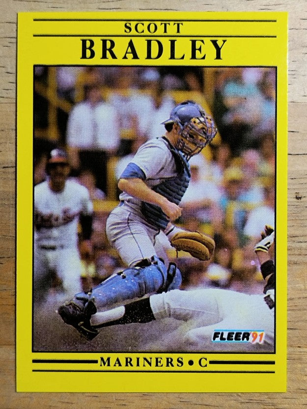 1991 Fleer #443 Scott Bradley