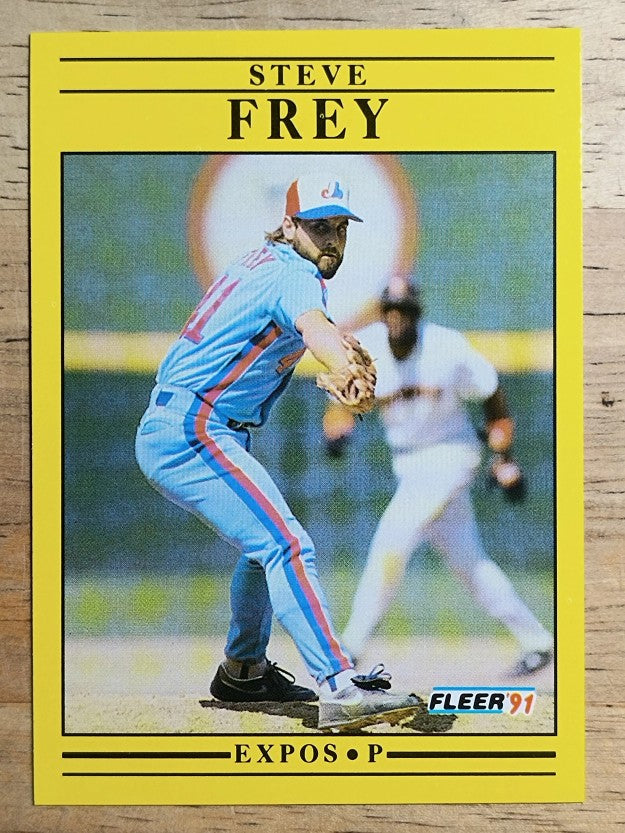1991 Fleer #231 Steve Frey
