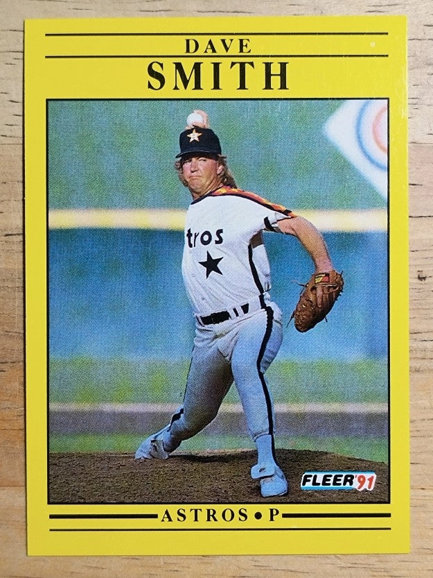 1991 Fleer #517 Dave Smith