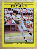 1991 Fleer #336 Travis Fryman