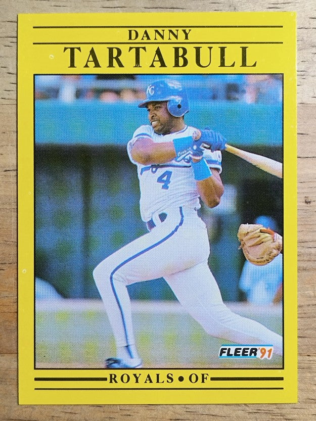 1991 Fleer #572 Danny Tartabull