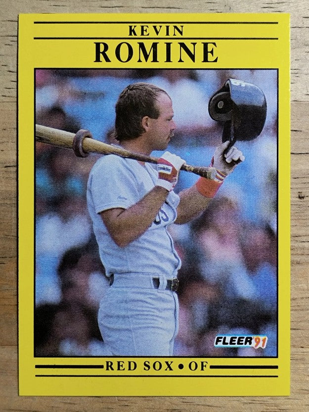 1991 Fleer #113 Kevin Romine