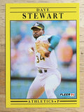 1991 Fleer #25 Dave Stewart