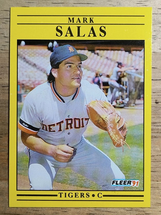 1991 Fleer #350 Mark Salas