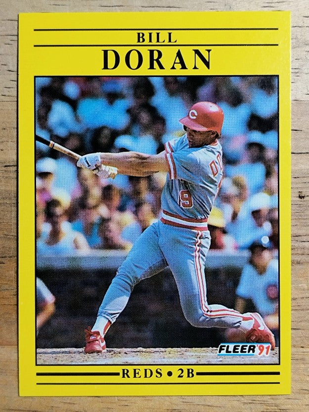 1991 Fleer #63 Bill Doran