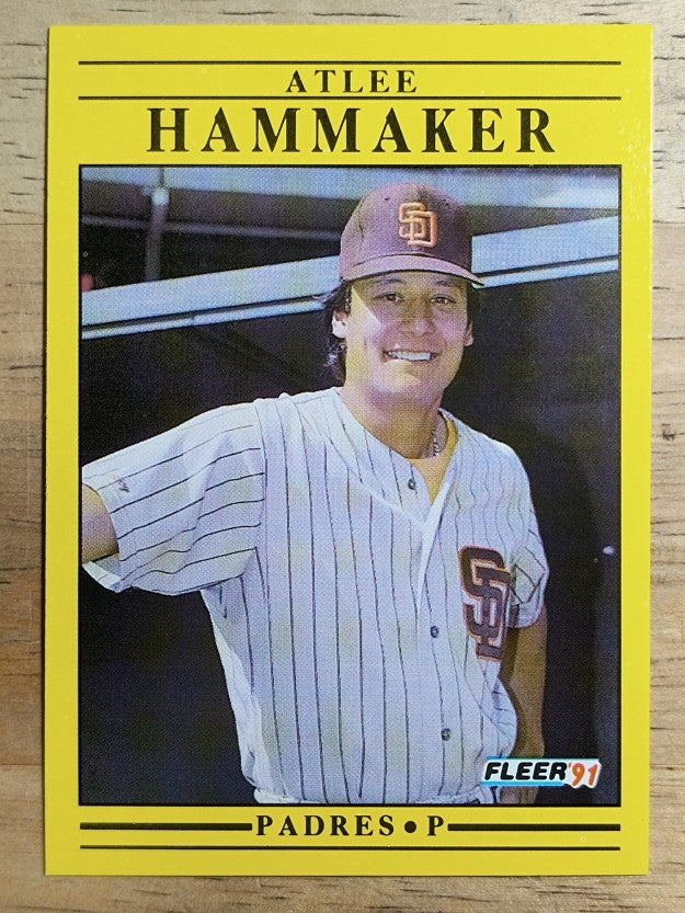 1991 Fleer #530 Atlee Hammaker