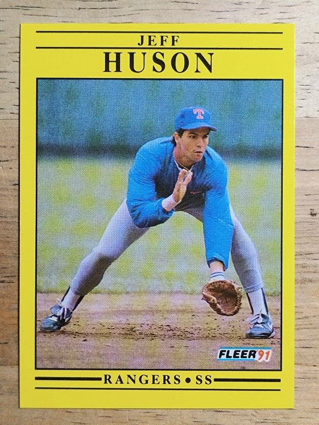 1991 Fleer #289 Jeff Huson