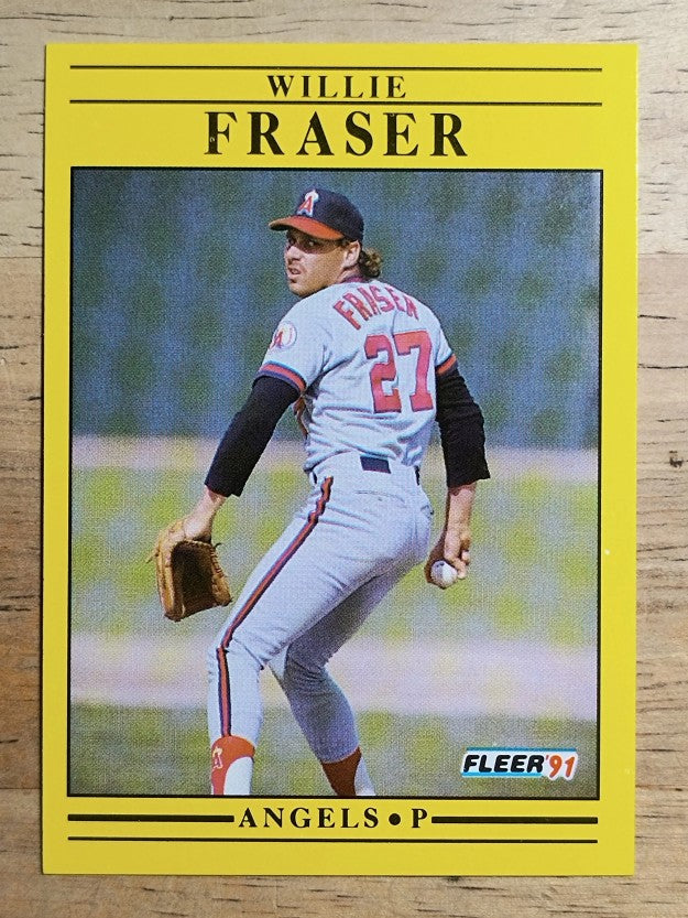 1991 Fleer #314 Willie Fraser