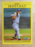 1991 Fleer #291 Mike Jeffcoat