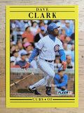 1991 Fleer #417 Dave Clark