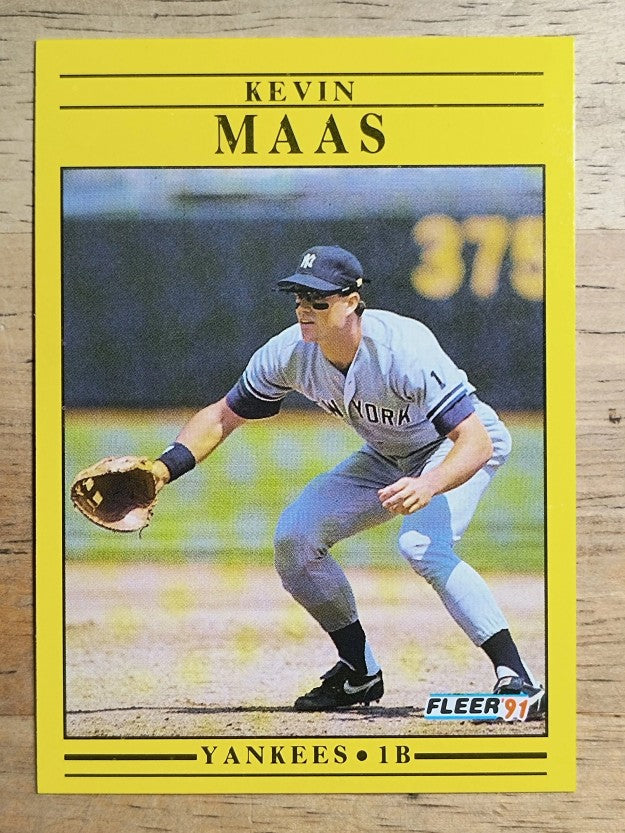 1991 Fleer #672 Kevin Maas