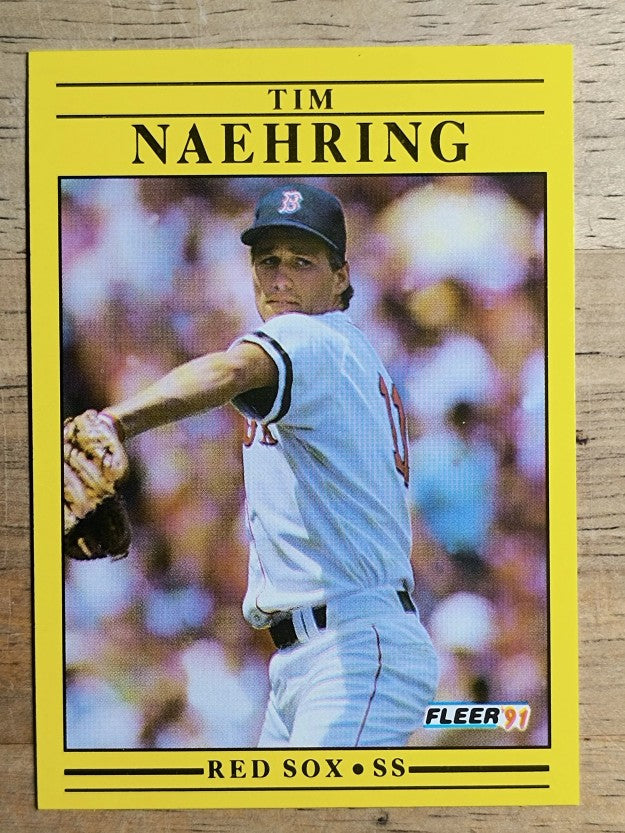 1991 Fleer #105 Tim Naehring