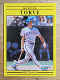 1991 Fleer #163 Kelvin Torve