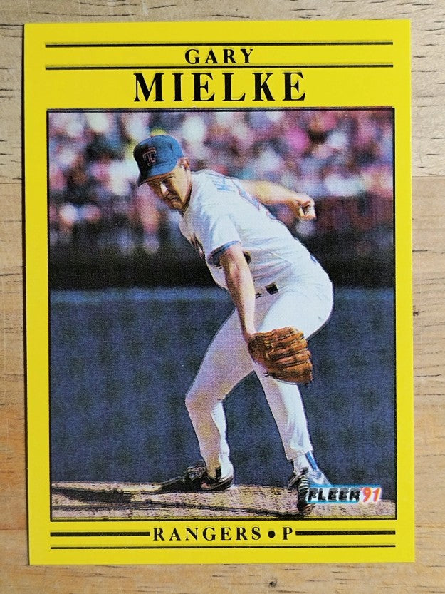 1991 Fleer #293 Gary Mielke