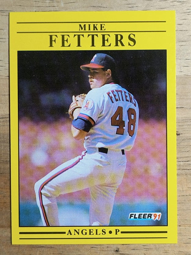 1991 Fleer #312 Mike Fetters