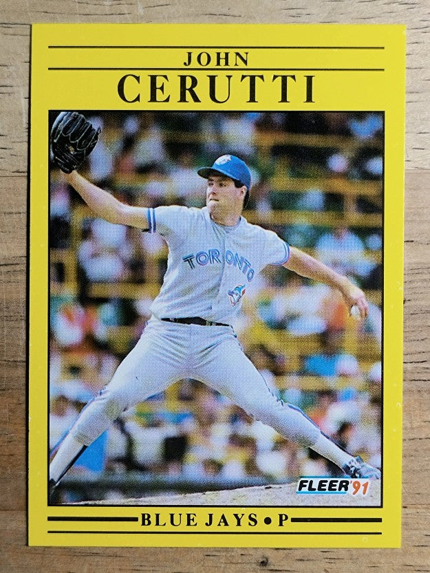 1991 Fleer #172 John Cerutti