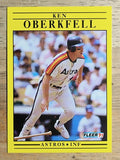 1991 Fleer #511 Ken Oberkfell