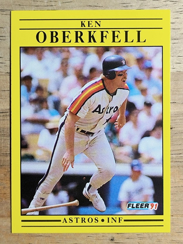 1991 Fleer #511 Ken Oberkfell