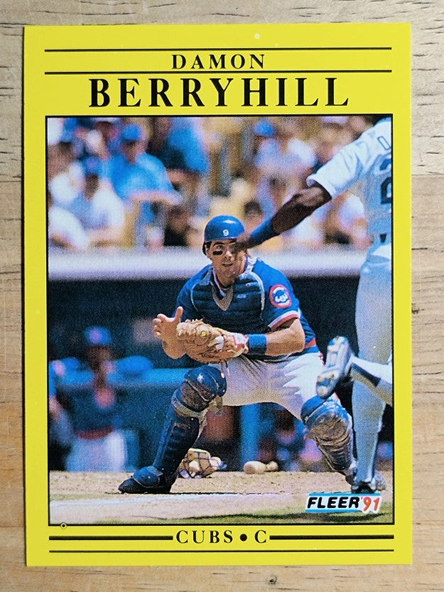 1991 Fleer #414 Damon Berryhill