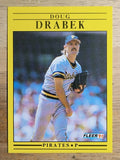 1991 Fleer #36 Doug Drabek