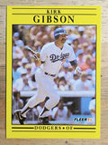 1991 Fleer #199 Kirk Gibson