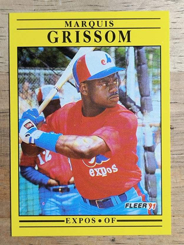 1991 Fleer #234 Marquis Grissom