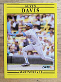 1991 Fleer #449 Alvin Davis