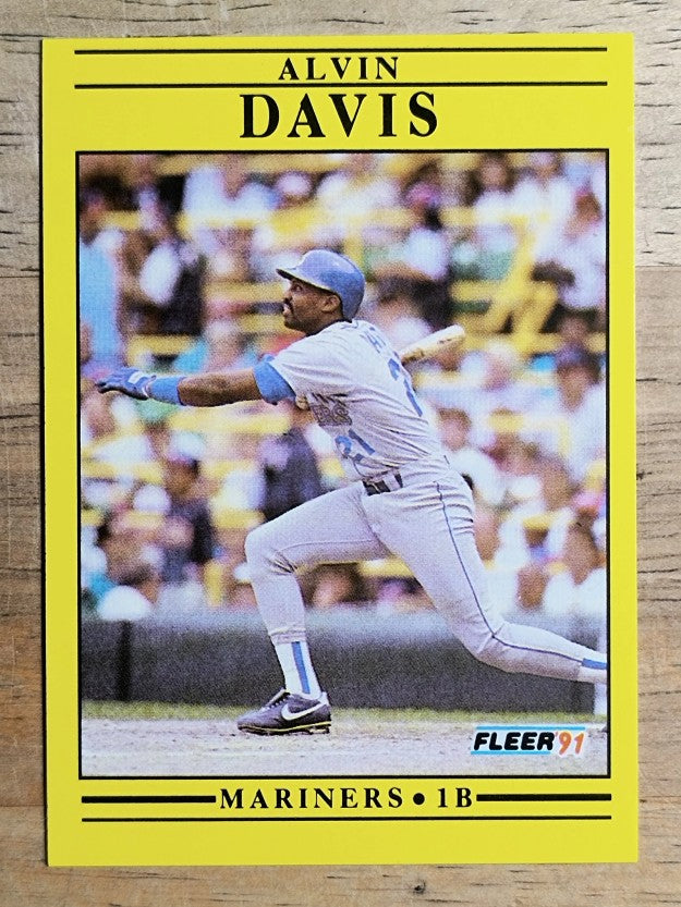 1991 Fleer #449 Alvin Davis