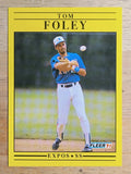 1991 Fleer #230 Tom Foley