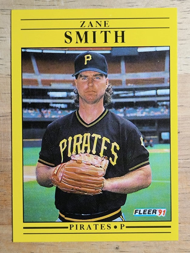1991 Fleer #51 Zane Smith