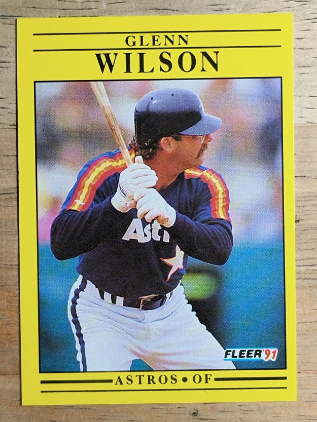 1991 Fleer #519 Glenn Wilson