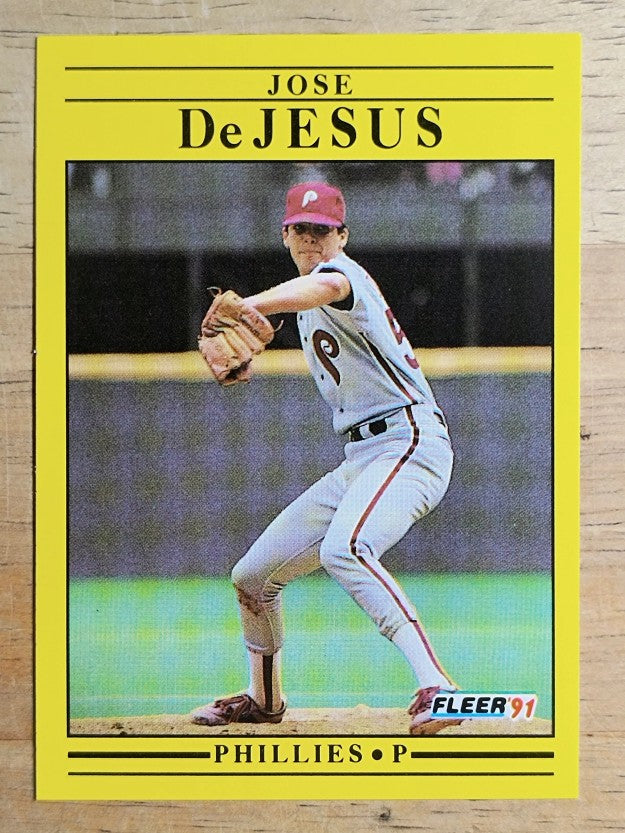 1991 Fleer #394 Jose DeJesus