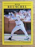 1991 Fleer #270 Rick Reuschel